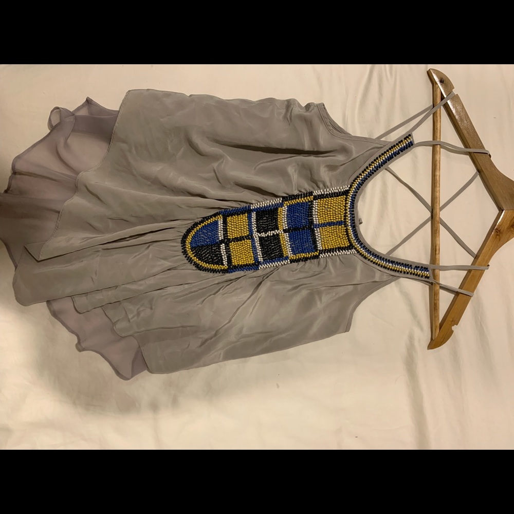 Selling a grey top from The Addison Story line, XS